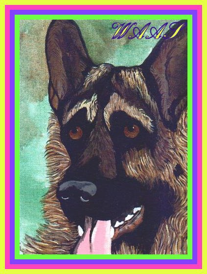 German Shepherd Dog "Santana" for sale $55